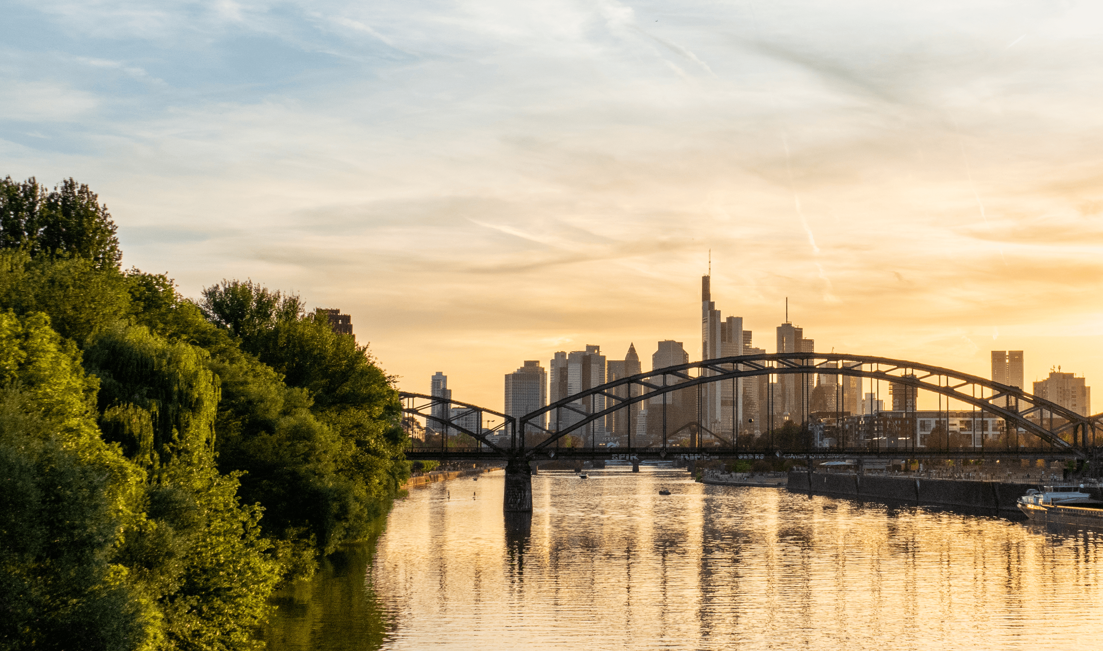 Frankfurter Skyline - Rhein-Mein Gebiet